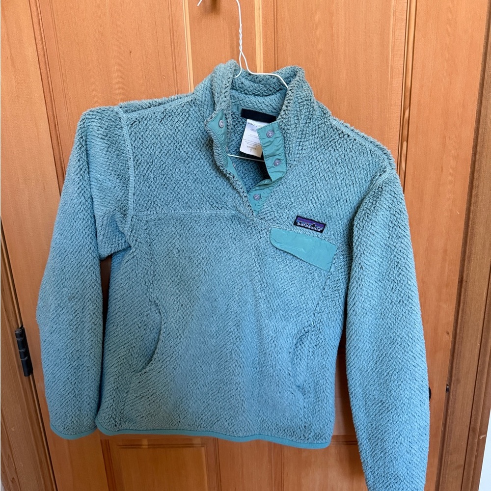 Patagonia Teal Fleece Jacket
